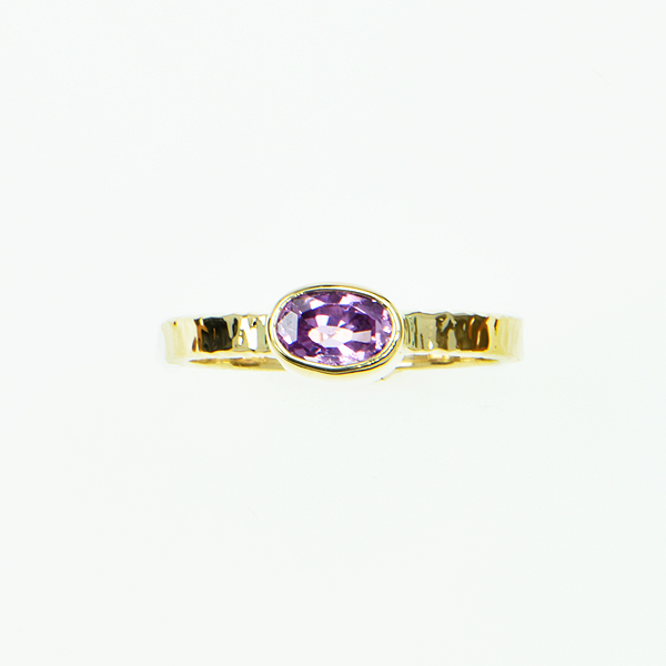 Baksa Pink Ceylon Sapphire Ring