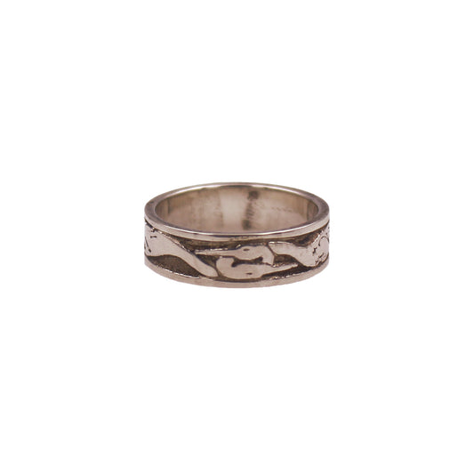 Sterling Silver 'Heron' Celtic Knot Band