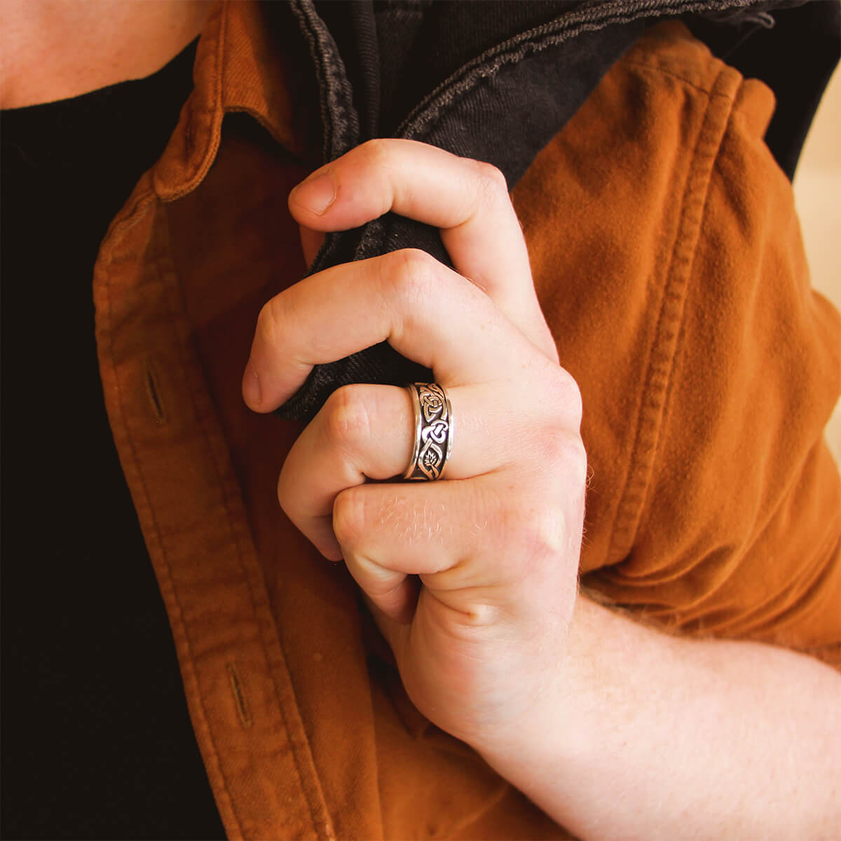 Sterling Silver Grapevine Ring