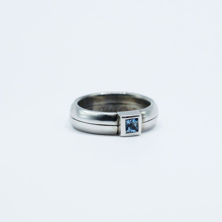 Sterling Silver and Gemstone Takohl Treasure Ring