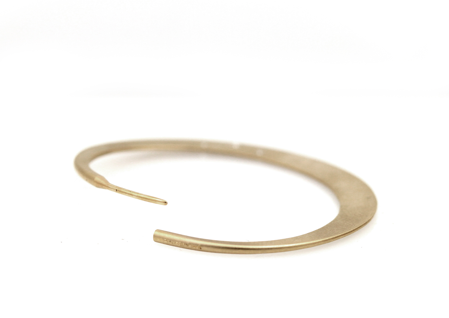 Toby Pomeroy Eco Gold and Diamond Twilight Eclipse Hoops