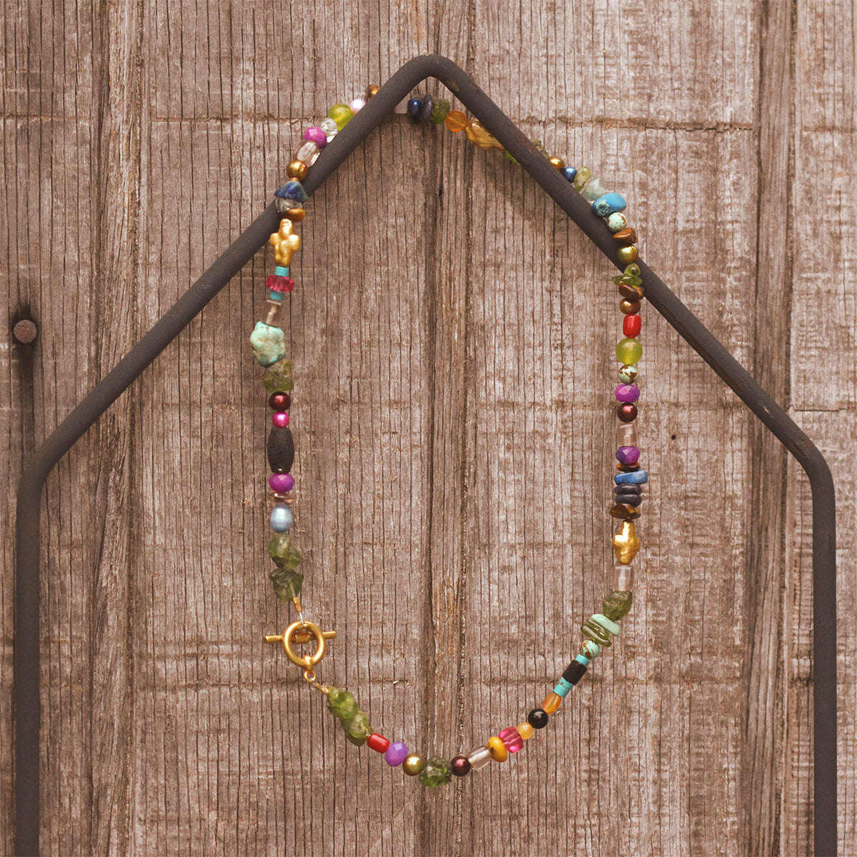MOROKA 21” Confetti Gem Necklace