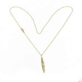 Alex Sepkus 18K Yellow Gold & Diamond 'Shark' Pendant