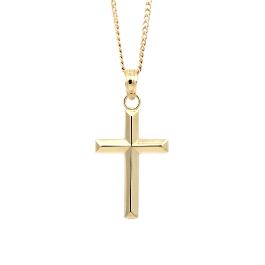 Yellow Gold Cross Pendant