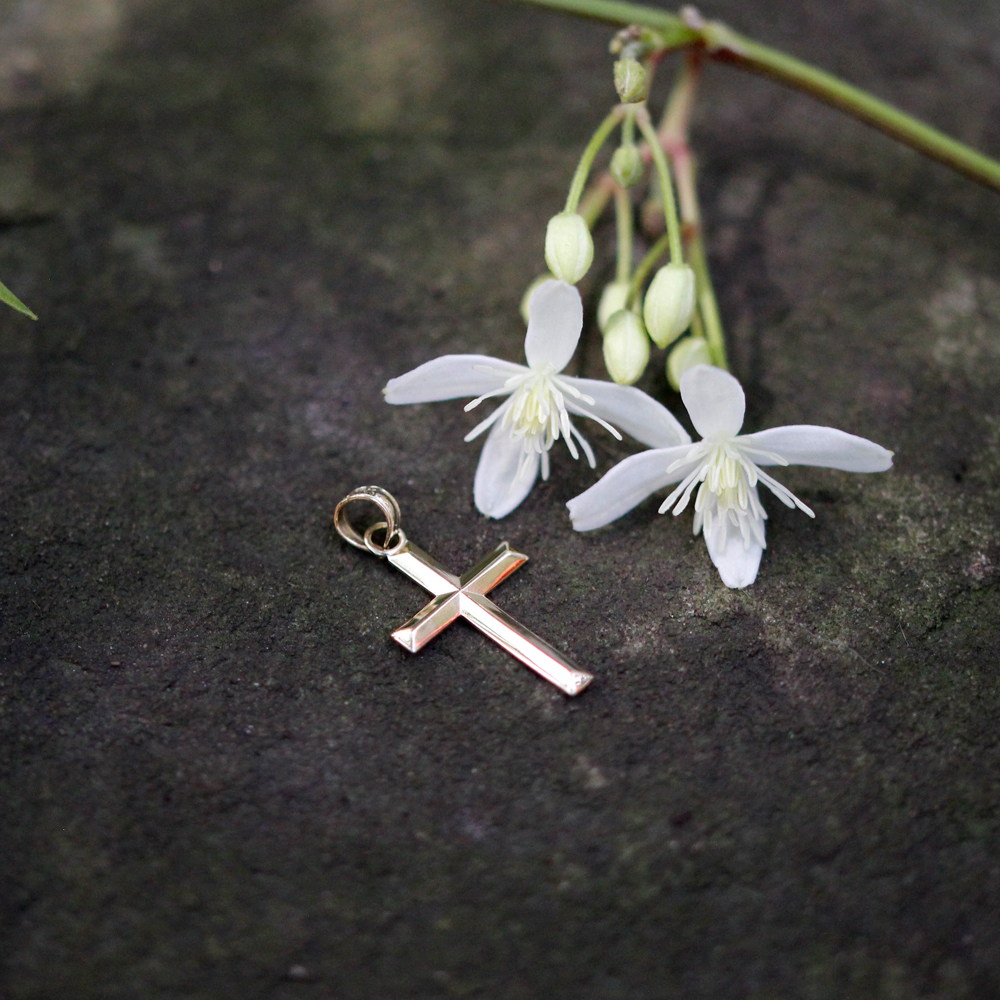 Yellow Gold Cross Pendant