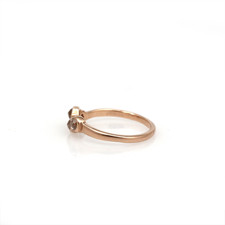 Pippa Jayne Designs 14K Rose Gold and Diamond 'Moonlit Path' Ring
