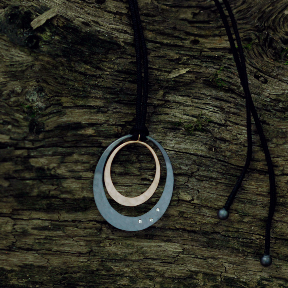 Toby Pomeroy Twilight Lunar Eclipse Necklace