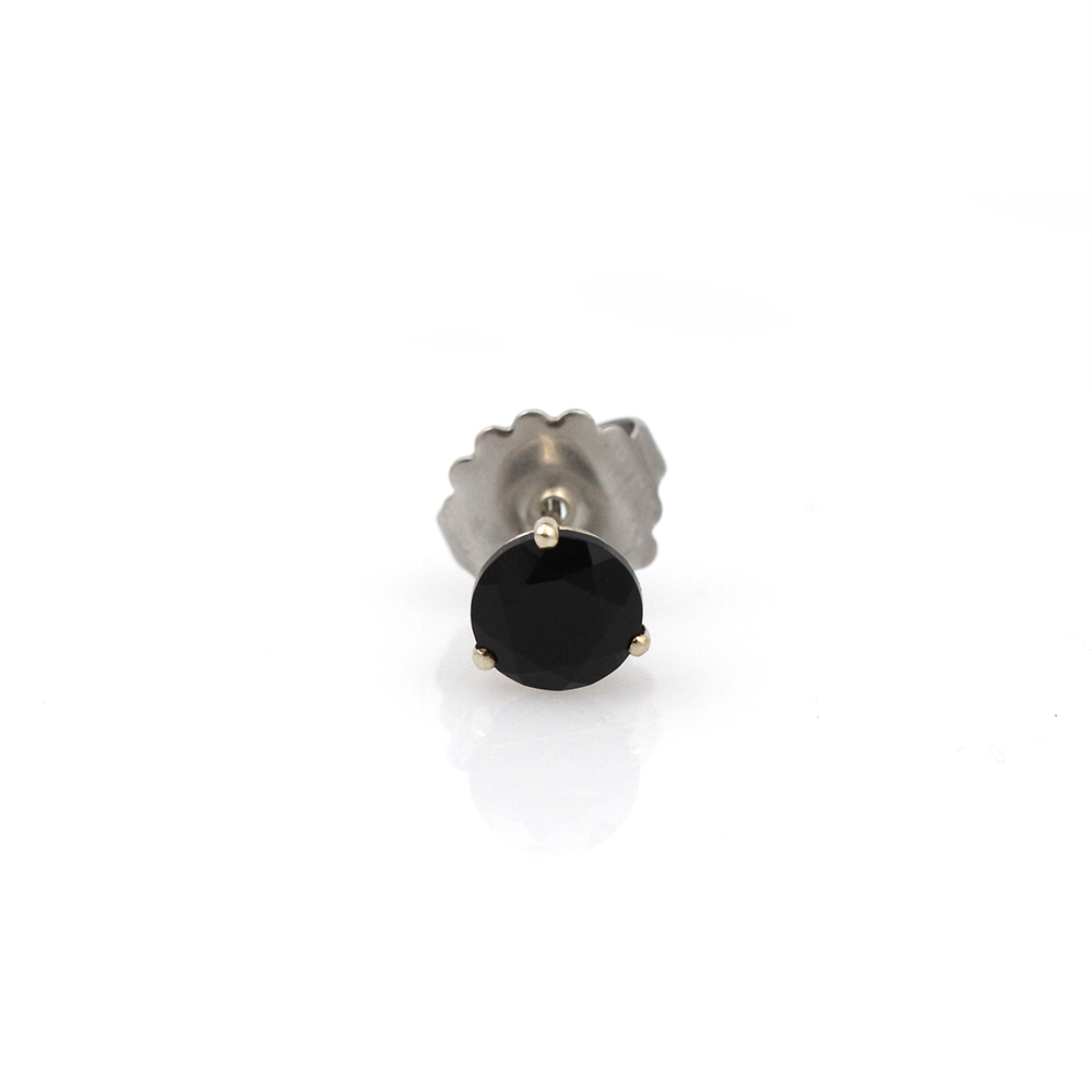 MOROKA Single Black Onyx Stud