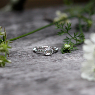 Diana Heimann White Topaz Ring