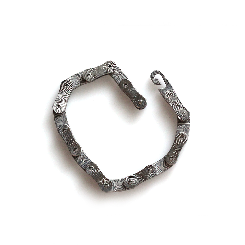 Chris Ploof Damascus 'Links' Bracelet