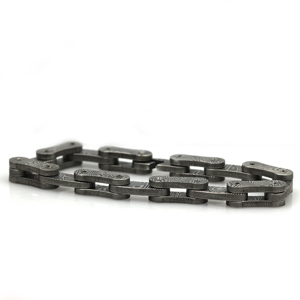 Chris Ploof Damascus 'Links' Bracelet