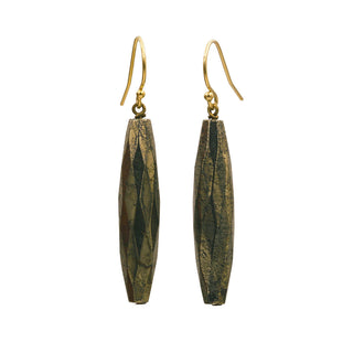 MOROKA Hematite Hook Earrings