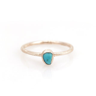 MOROKA Sterling Silver Turquoise Nugget Ring