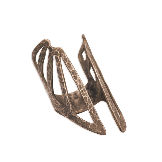 Susan Fauman Silver-winged Goddess Ring