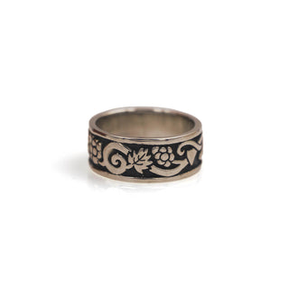 Sterling Silver Grapevine Ring
