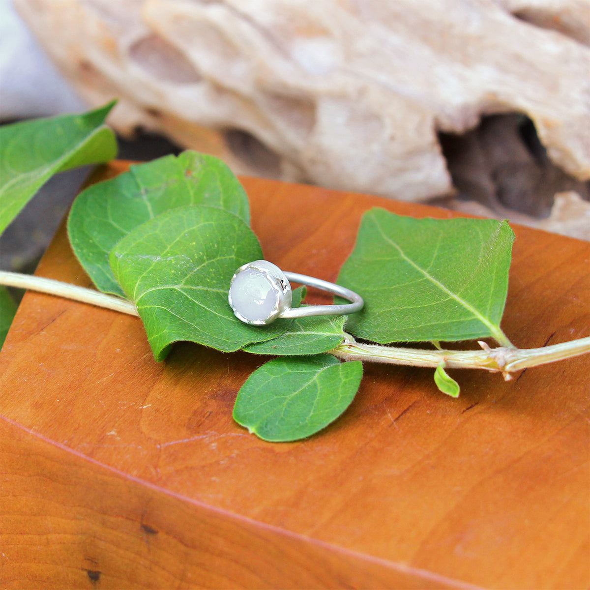 MOROKA Sterling Silver Star Sapphire Ring