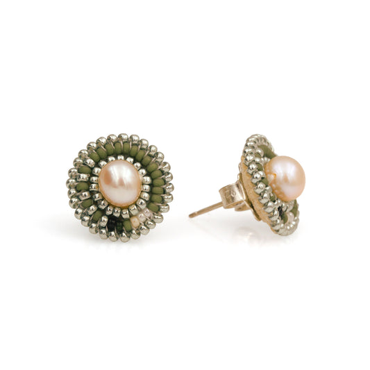 Cheyanne Symone ‘Sage Classic’ Freshwater Pearl Earrings