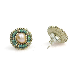 Cheyanne Symone ‘Turquoise Blue Classic’ Freshwater Pearl Earrings