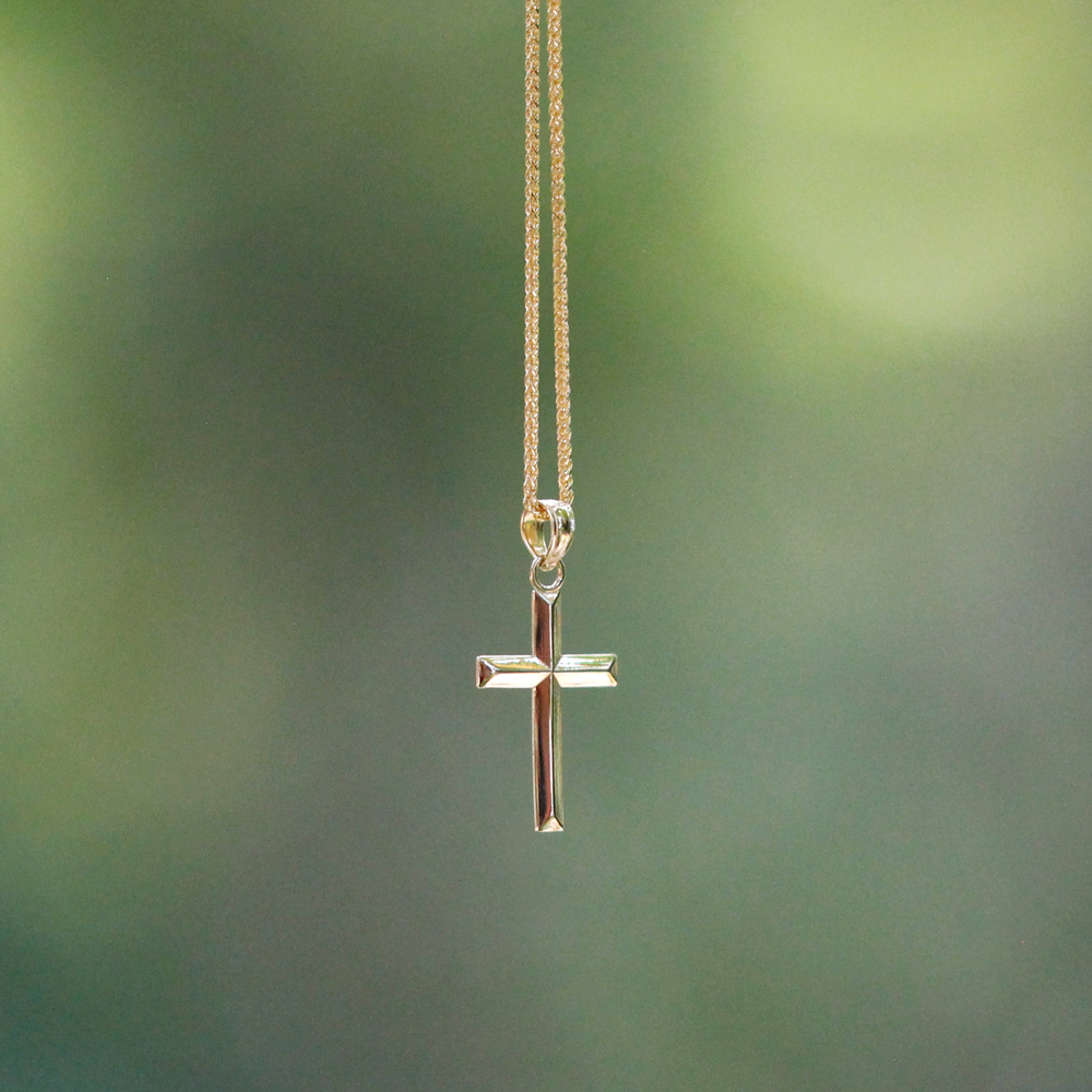 Yellow Gold Cross Pendant