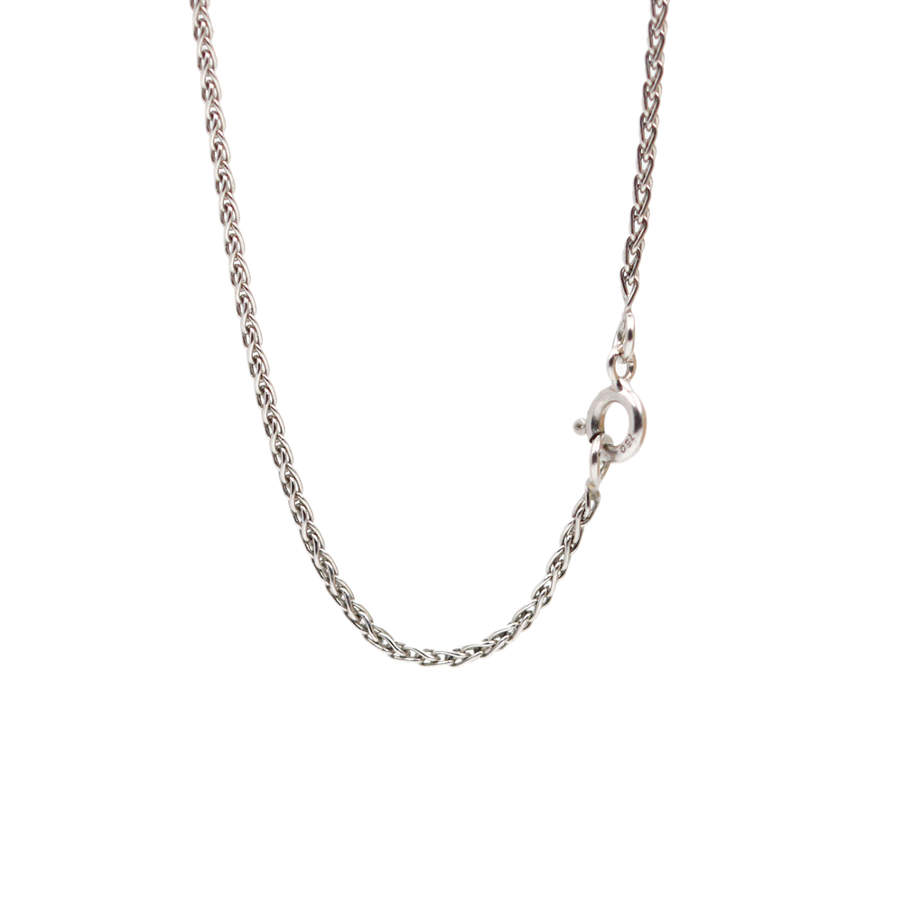 18K White Gold Spiga Chain