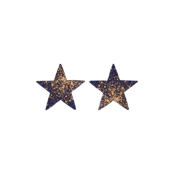 We Dream in Colour Hand Painted North Star Studs